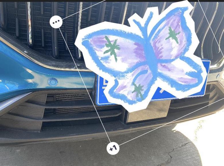 长安欧尚x5 买车几个月才发现车牌下面还有块像镜子一样的，这块到底是什么来的？