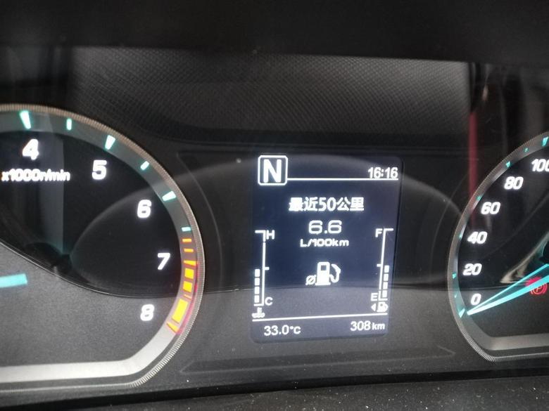 长安欧尚x5 累计平均油耗是9.7个油，最近五十公里的6.6个油。新车，到底要哪个更标准？