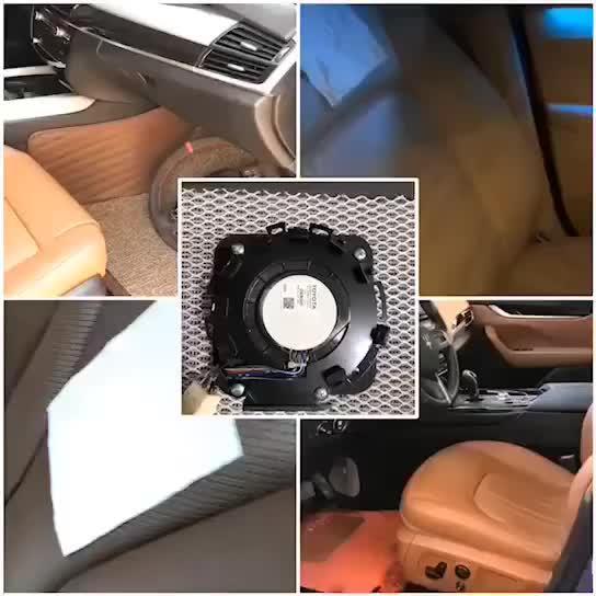 宝马x5(进口) 原厂座椅吸风系统，容易出汗的车友最佳的解决方案。