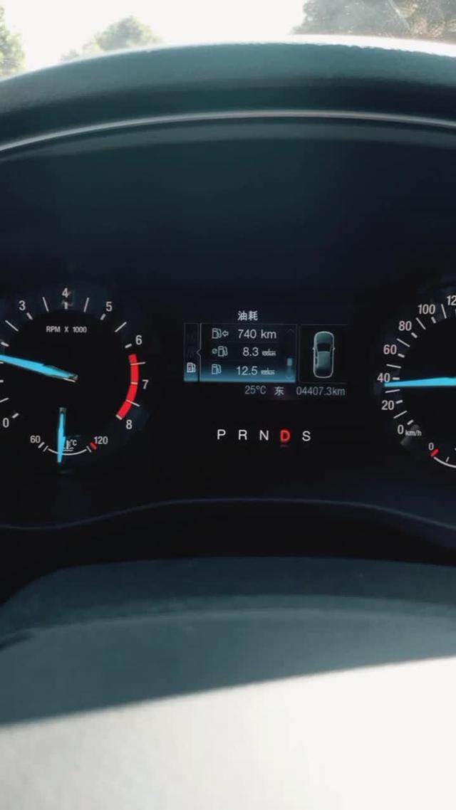 蒙迪欧 20款1.5T行驶4408公里，平均油耗8.3个油，油耗没有传说那么好，完全可以接受