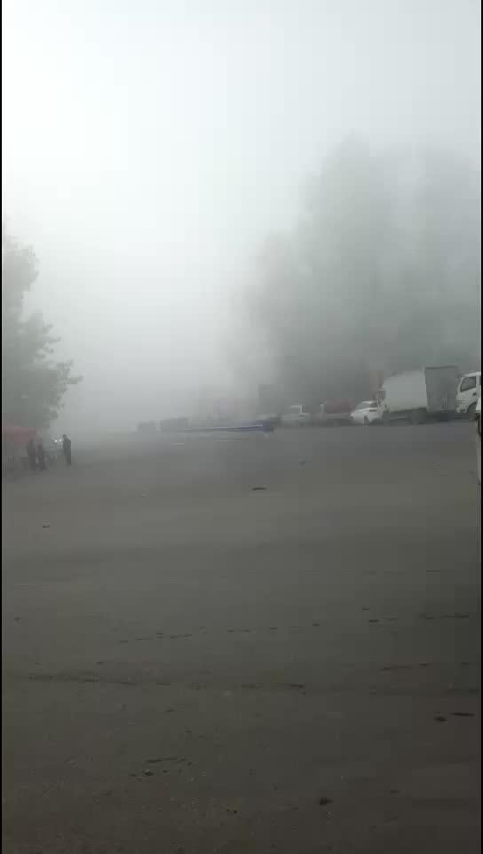 福克斯 大雾天，高速封闭，又要等待了！