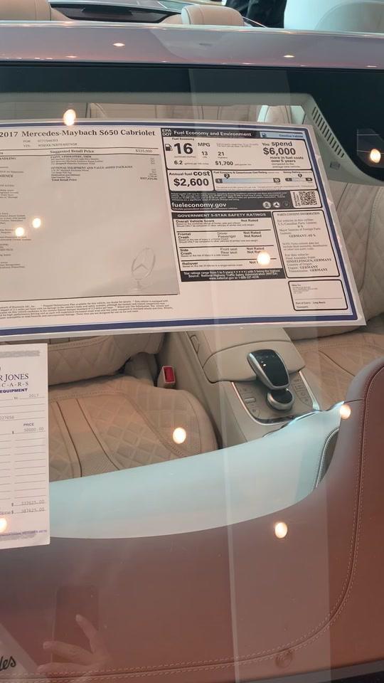 迈巴赫s级 顶级限量版 迈巴赫S650 价格单 超赞