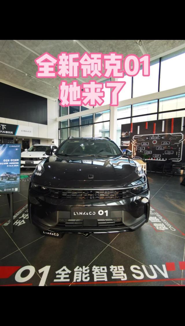 内外兼修的全新领克01全球版，254马力，广州车展见。