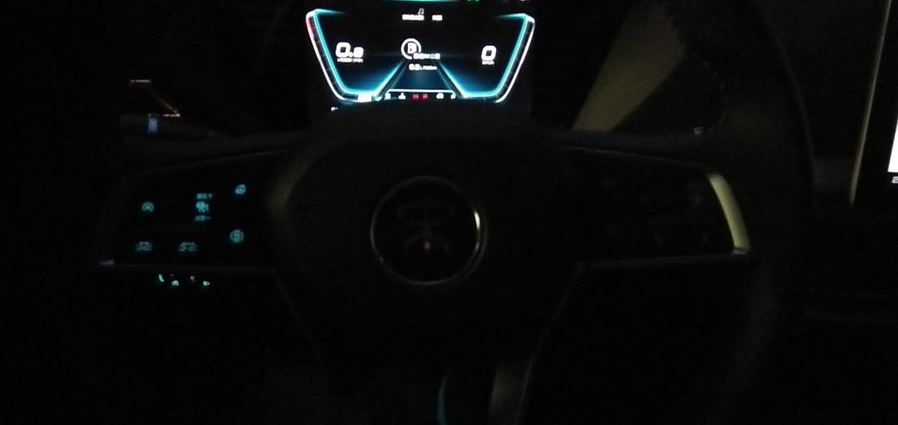 请问宋Pro方向盘右边的按键背景灯为什么不亮呢，之前没有注意到，车启动后大概5分钟左右又亮了，啥子情况？