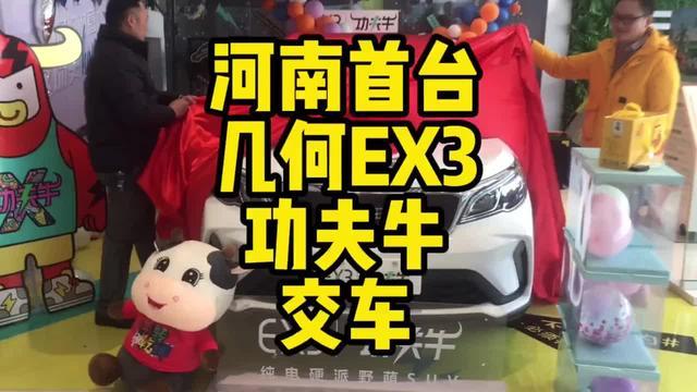 ex3 功夫牛 今天看了抖音视频，许昌明辉汽车销售喜提第一辆功夫牛，如果是真的，那河南也算开始提车了。总归是好事。加