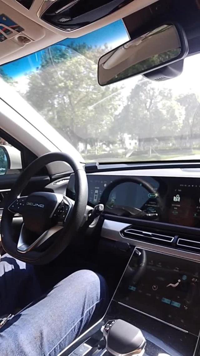 北京x7 L2自动驾驶，车可以自动控制，方向盘，油门，刹车，