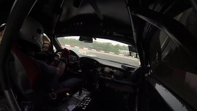 丰田86 CEC宁波站修整后的第一次赛道测试，车内视角录像。