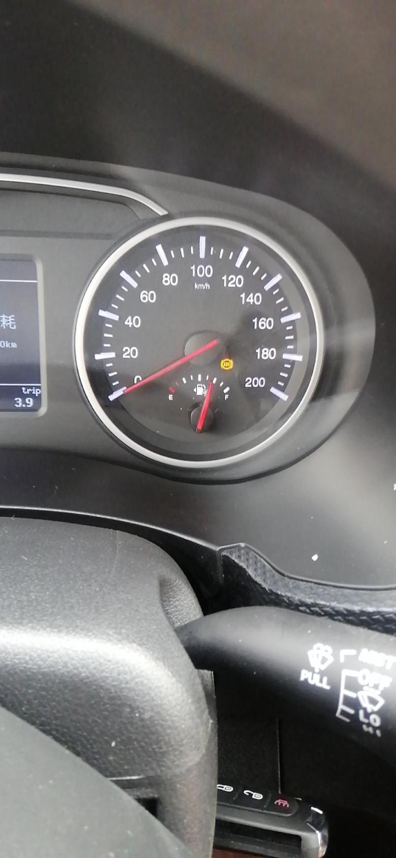 风骏5，柴油2.0T行驶200多公里ABS指示灯一直亮什么原因？