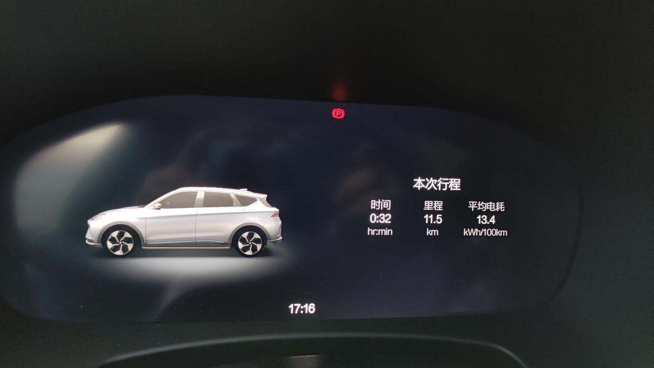 极狐 阿尔法t 北京天气暖和了，不开暖风，通勤道路稳稳的百公里电耗14以下。