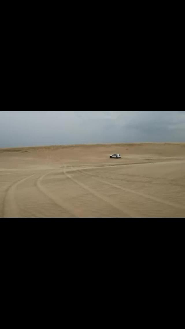 荣威rx8 狂沙留不住飞驰的脚步——翁牛特沙漠穿越。
