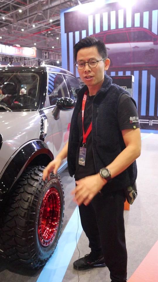 mini countryman CAS车展（8）MINICONTRYMAN升高4寸#上海cas改装车展