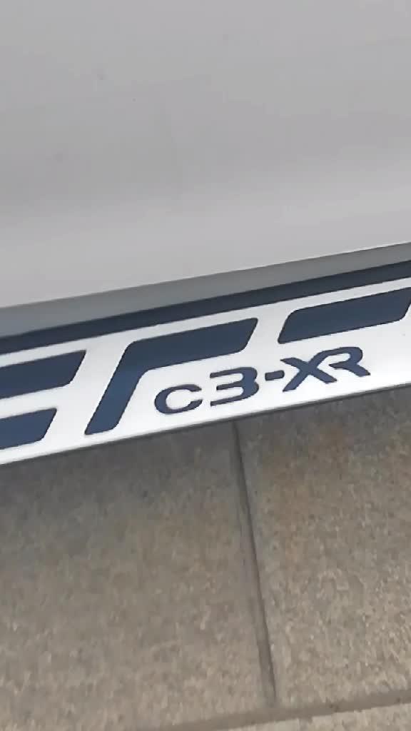 雪铁龙c3 xr-带C3车标志的脚踏板儿。