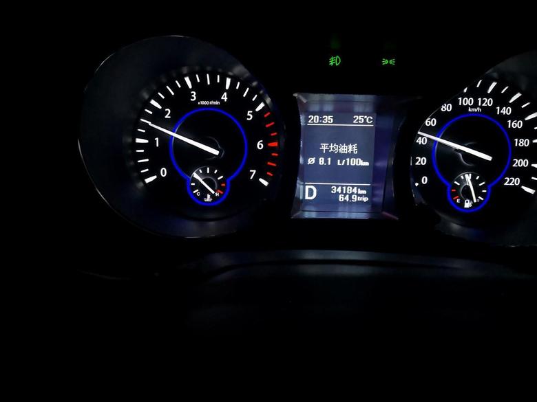 尝试温柔以待，驭胜S350汽油自动二驱，提车以来破纪录的平均油耗8、1升！赞一个