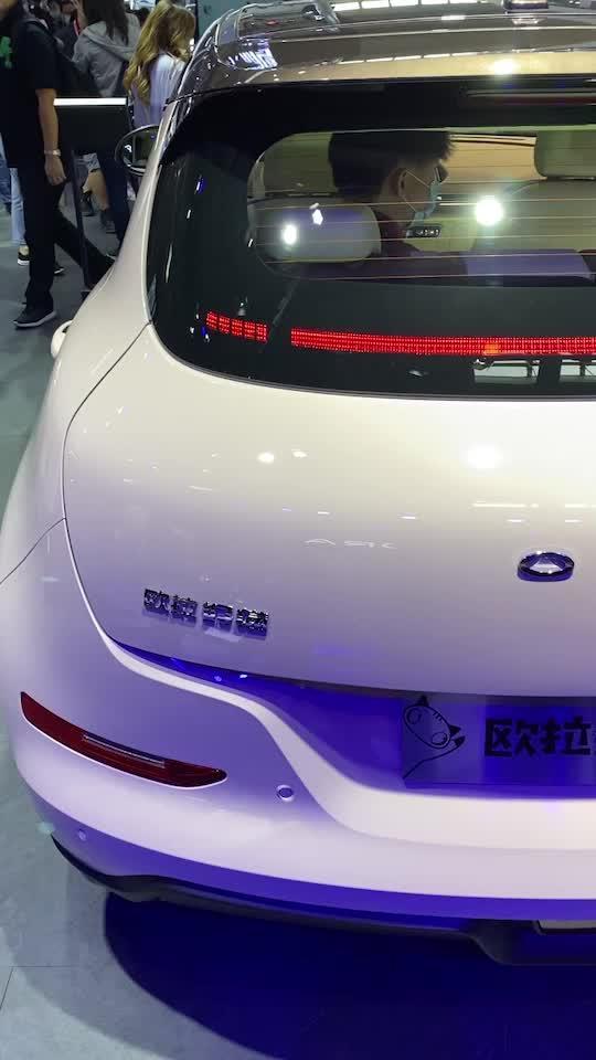 2020北京车展：欧拉好猫后备箱实拍