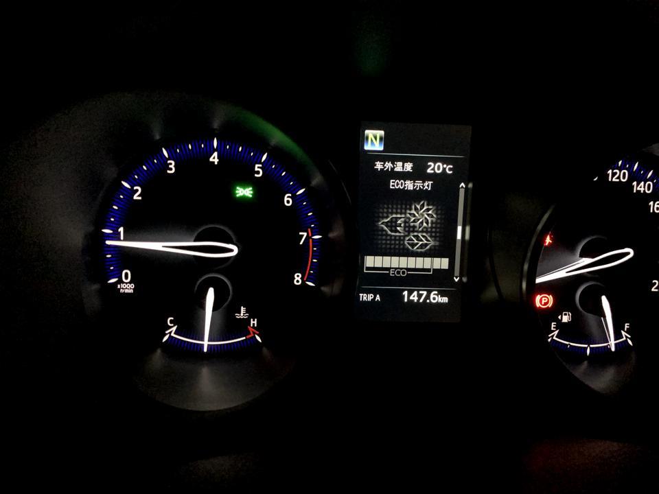 丰田c hr CHR仪表盘上示宽灯图标怎么关不了