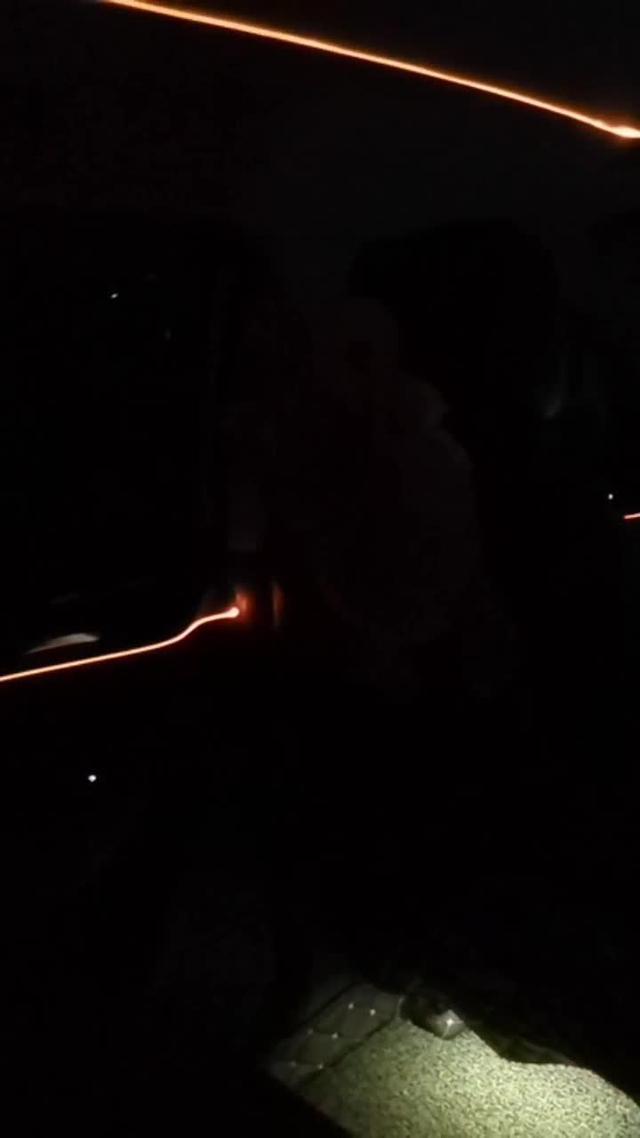 荣威rx5 自己安装的氛围灯效果展示