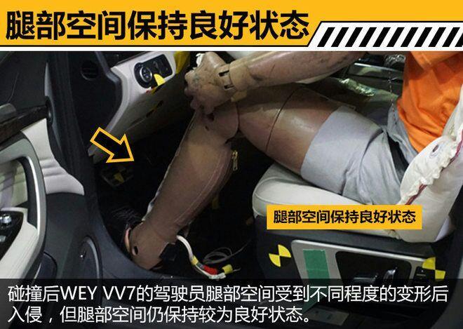 魏牌 vv7最近挺喜欢WEYVV7这款中型SUV的，我挺看重它的安全系数怎么样，听说WEY品牌车型VV7在中国汽车技术研究中心进行了首次中国品牌“重叠碰撞”的测试，在此次碰撞测试中VV7获得最优级别“Good”评级，大家说说是这样吗？