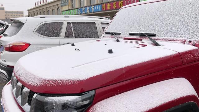 北京bj40青海又下雪了❄️爽歪歪#青海敦煌大环线