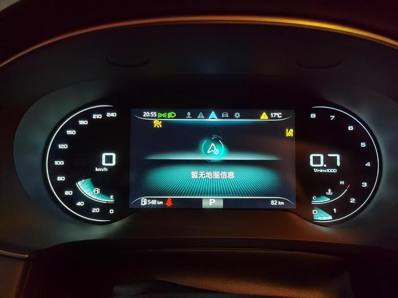 荣威i6 maxI6MAX仪表盘一直不能显示导航界面，中控大屏上可以，有车友清楚原因吗？