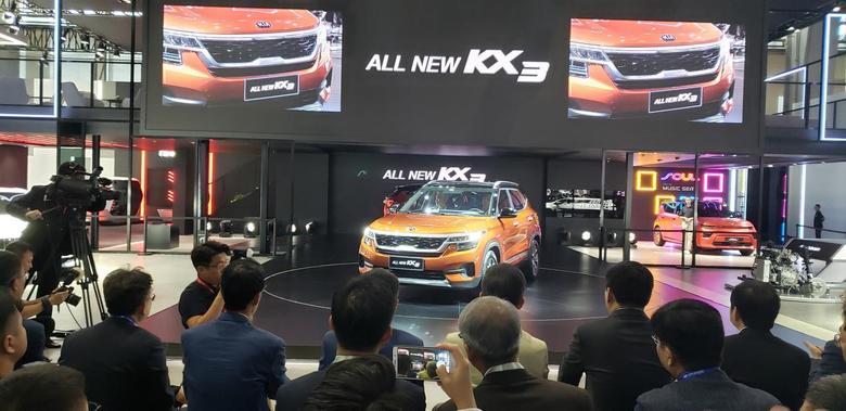 全新一代傲跑，东风跃达起亚KX3，广州车展正式亮相。官方指导价指导价10.8万12.58万。