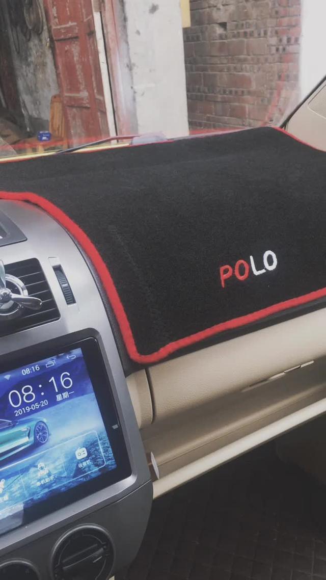polo换了一个显示器，中控调节了一下。