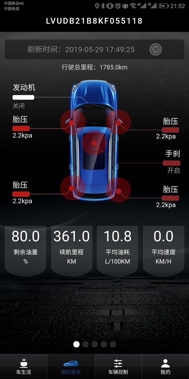 我的捷途X90尊享版行驶1500公里，平均油耗如下图所示，正常吗？
