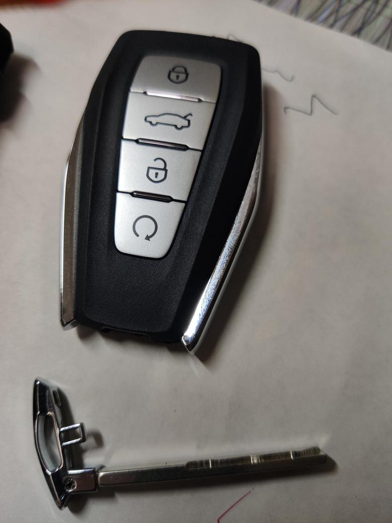 博瑞车钥匙电池有人自己换过吗？21年3月份的车，提示车钥匙电量低，从网上买了两个电池，按教程钥匙怎么都撬不开？