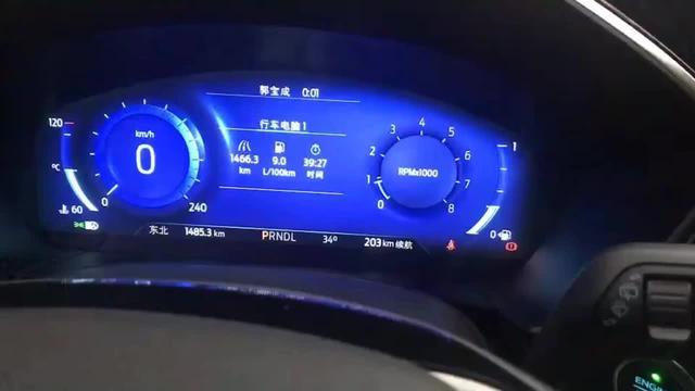 深圳福特SUV锐际城市路面油耗9个油正常正常正常