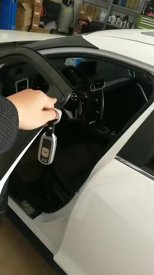 马自达cx4 马自达cx4加装无钥匙进入和自动升窗之后，钥匙离车，自动升窗自动上锁。