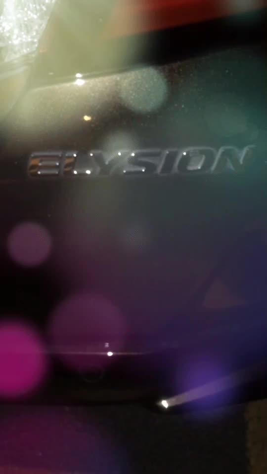 本田艾力绅（ELYSION）MPV的英文识别标志。