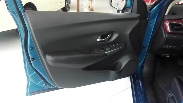 蓝鸟的车门设计虽然很简洁，车门的质感不错。