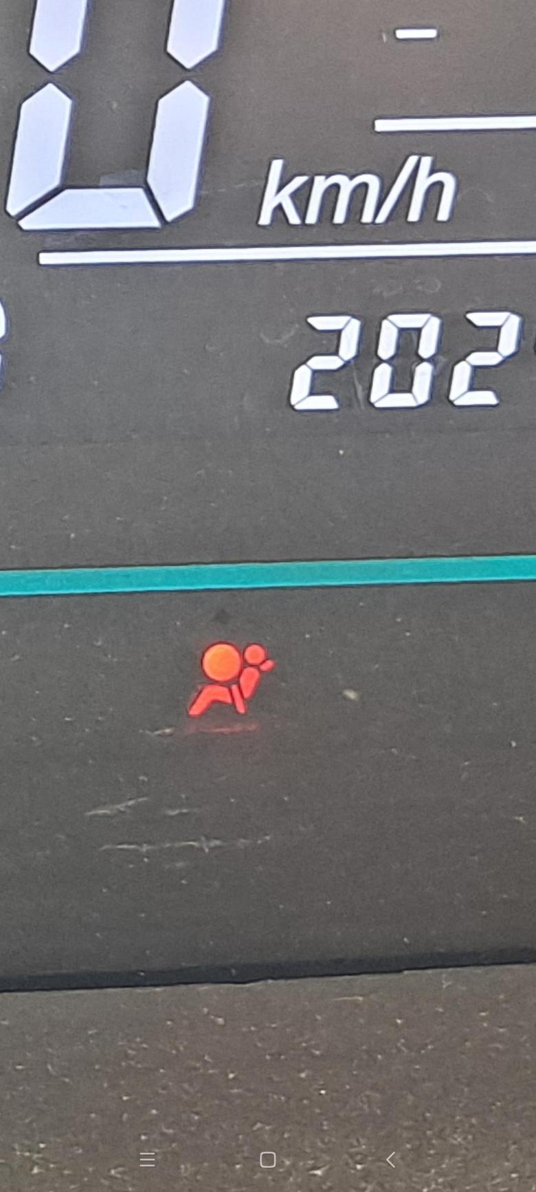 小蚂蚁我想请问车上有这个图标是什么意思？
