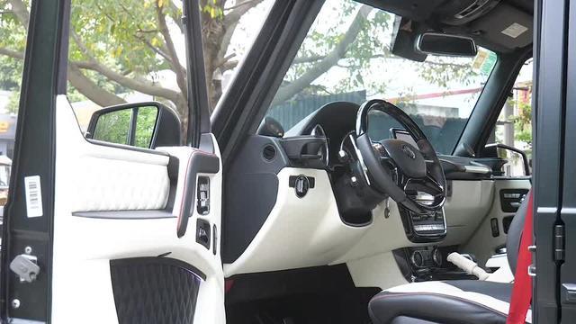奔驰g级amg奔驰G65内饰改装分享