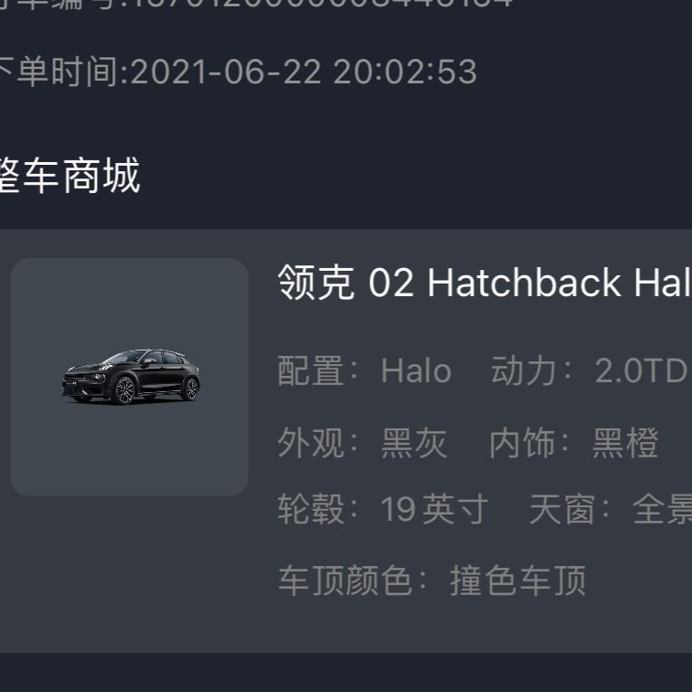 领克02 hatchback销售一问三不知。。。