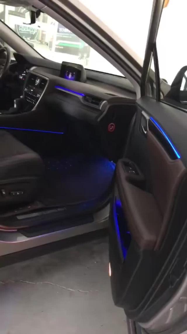 雷克萨斯RX300全车64色氛围灯