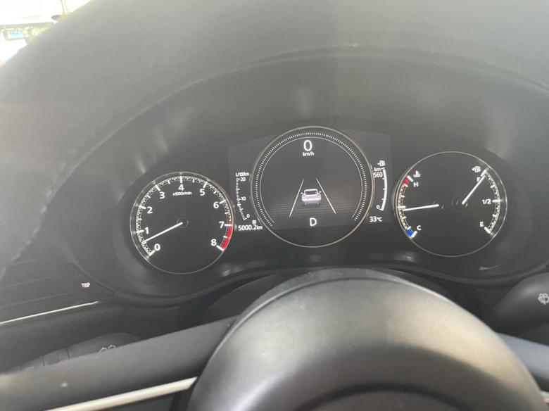 马自达cx30 今天首保了，油耗7.4，每天上下班6公里市区，16公里高速