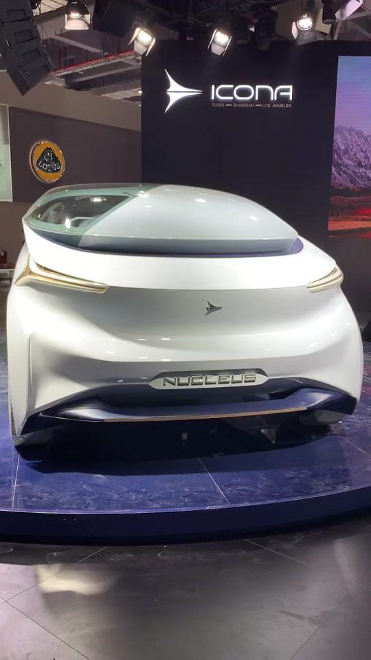 #2019上海国际车展IconaNucleus概念车将亮相长的像个气泡儿?
