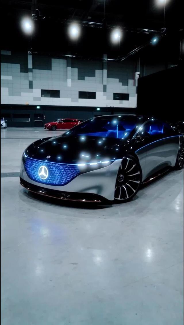 奔驰vision eqs未来智能汽车