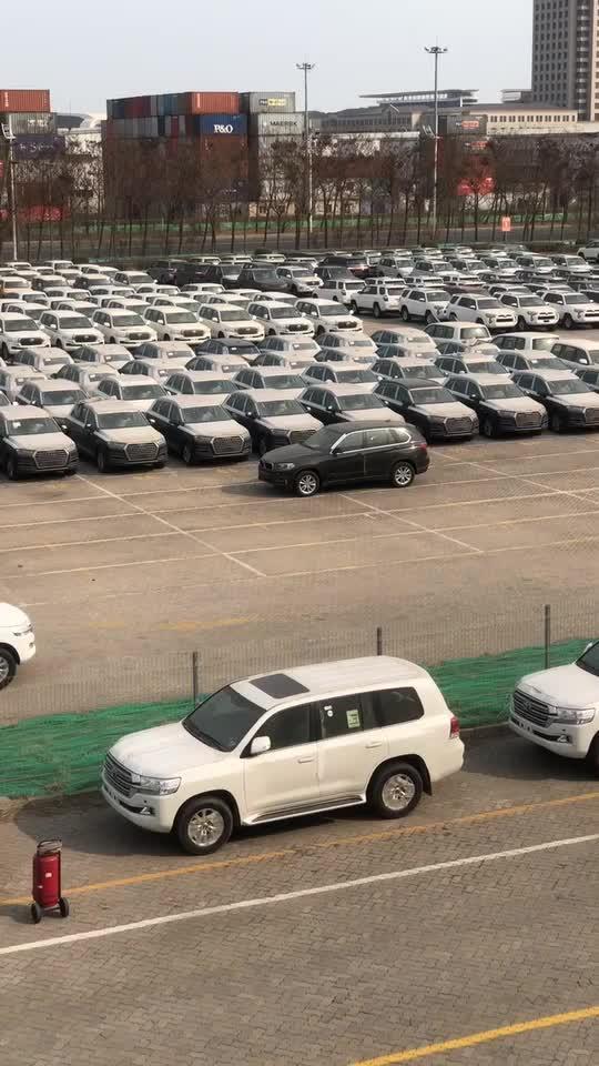 兰德酷路泽(进口)这里是天津港保税区全国最大的平行进口车交易市场