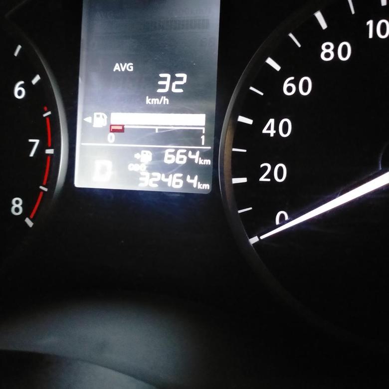 劲客我的17年酷享款为什么仪表上显示每公里耗油32呀！