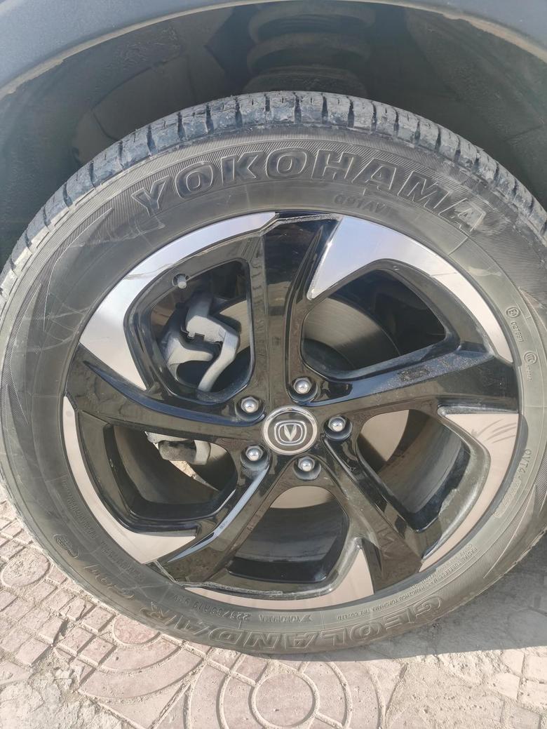 长安cs85 coupe长安cs85的轮胎是什么牌子。？我刚刚搜了一下轮胎上的英文，怎么收到了两个牌子一个是（YOKOHAMA）固特异一个是（GEOLANDAR）优科豪马，到底是那个牌子。？