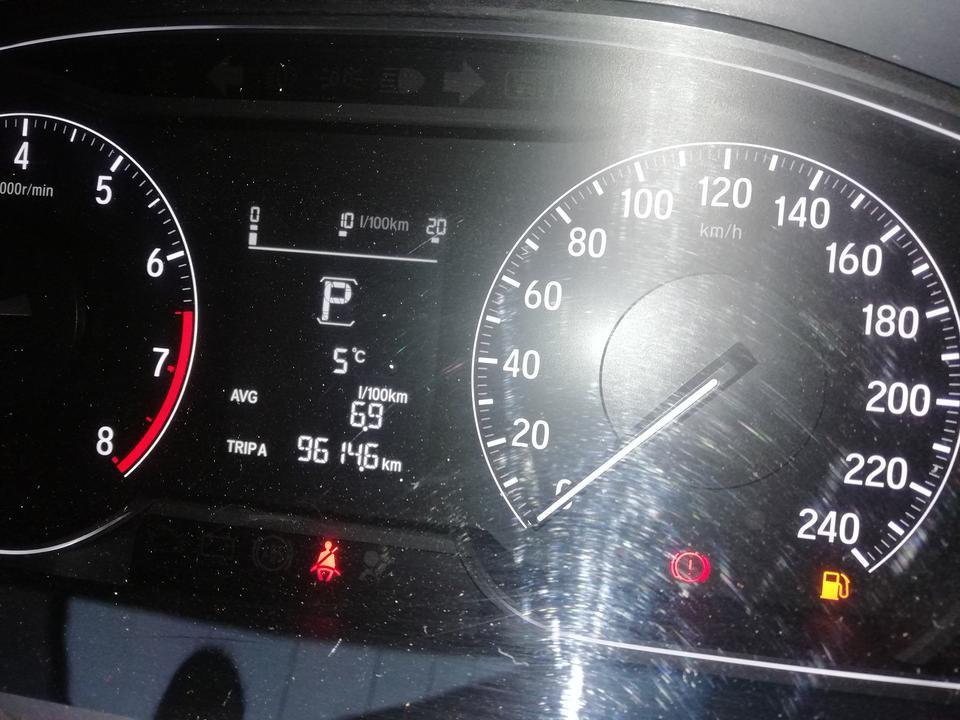 十代雅阁  新车不到一年  油耗6.5到现在6.9百公里 ，正常吗？
