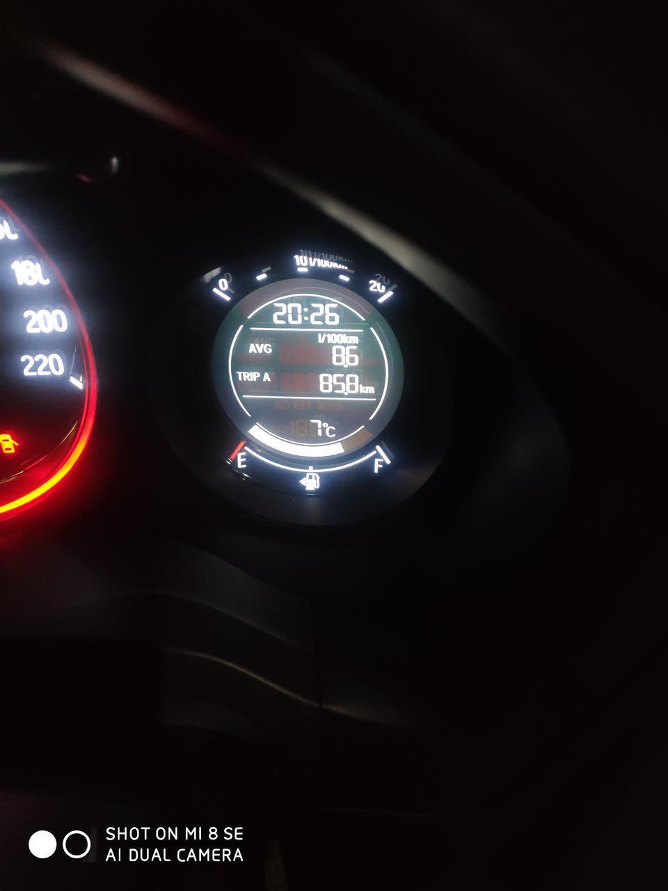 本田xrv 1.5 L自吸，新车新手这几天才开了85公里，油耗就显示8.6，是不要有点高，