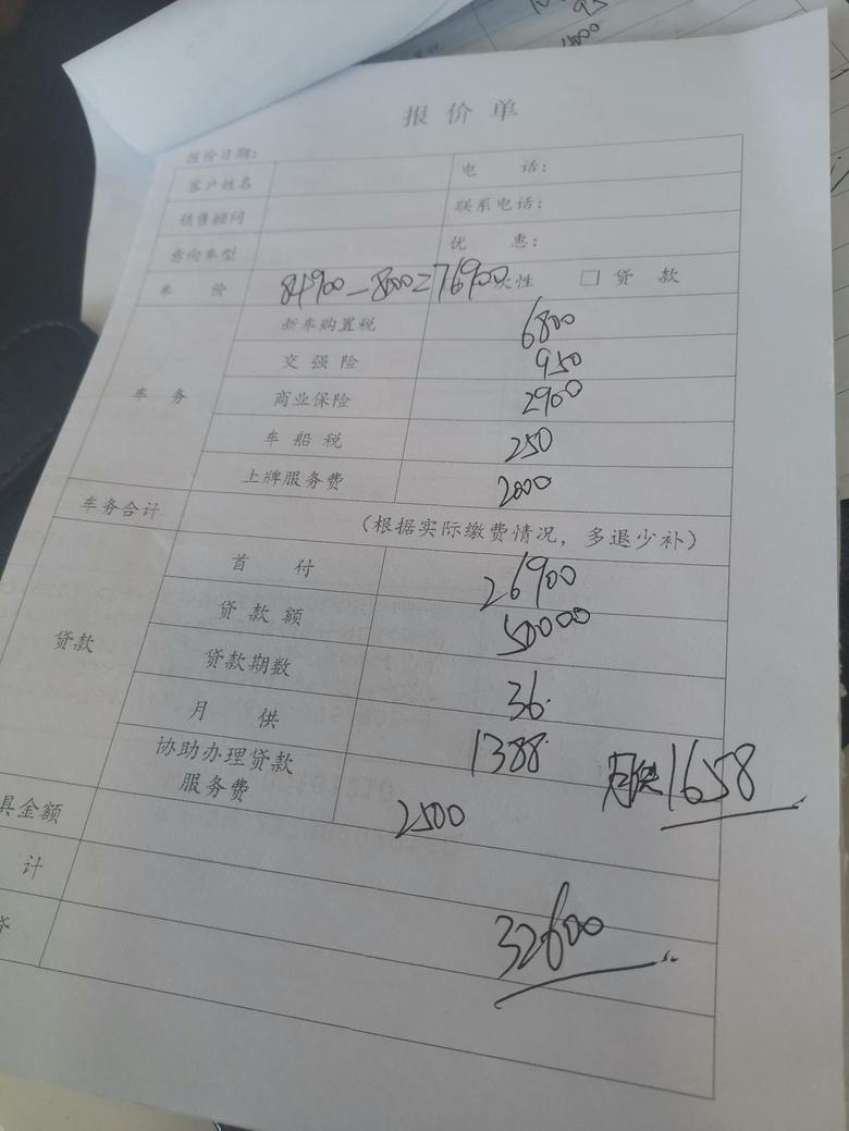 荣威i5 天津5.1逛车展给的报价，只有厂家优惠8000，其他没有，各位大神看看哪里可以砍一一下。