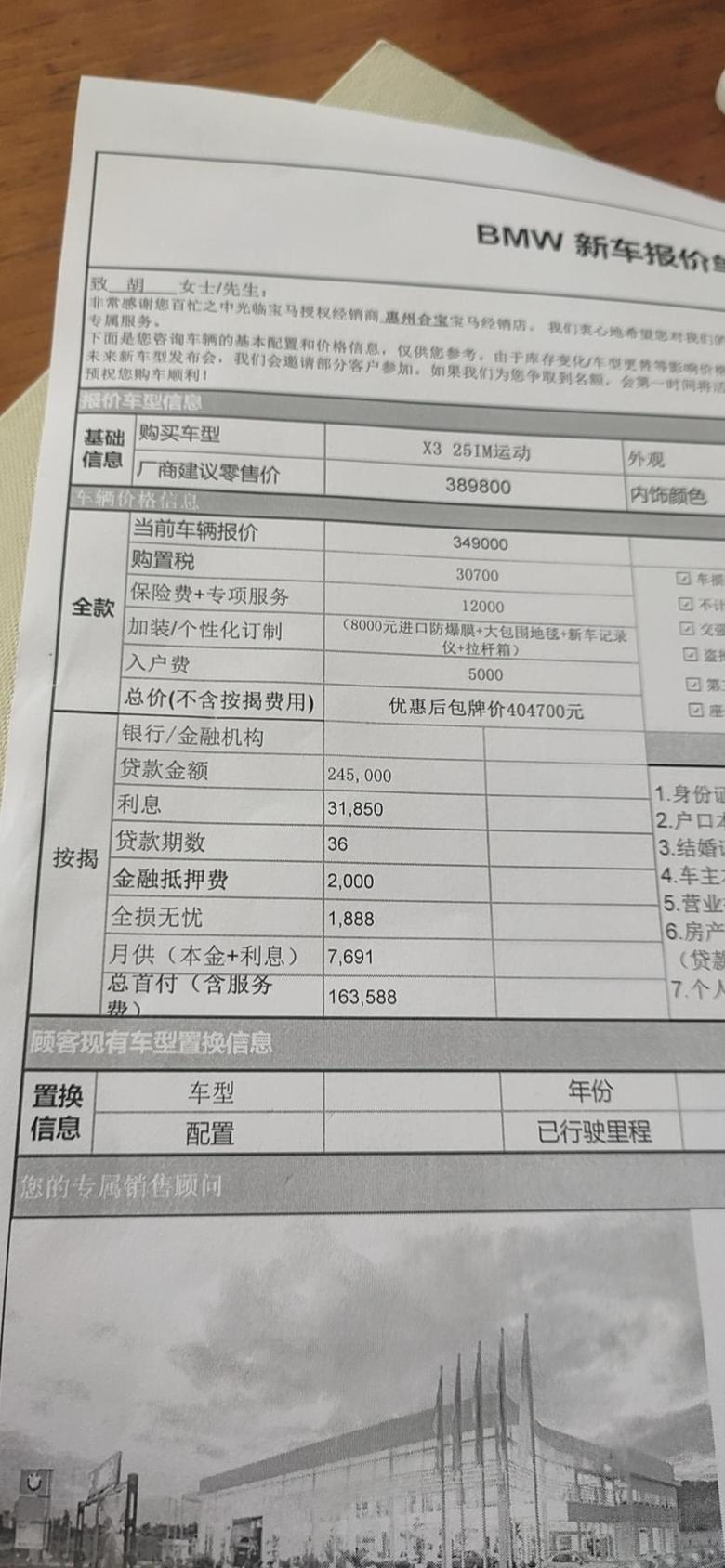 宝马x3 广东惠州这个价格怎么样？