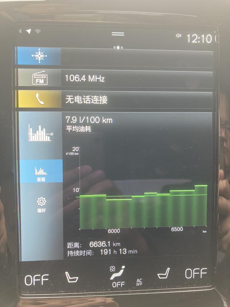 沃尔沃s90 图一为提车半年以来车机显示的表显综合油耗为7.9L每百公里，图二为小熊油耗显示的实际综合油耗为8.01L每百公里。每次加油我都是实时记录加油数据的，app会自动计算油耗。