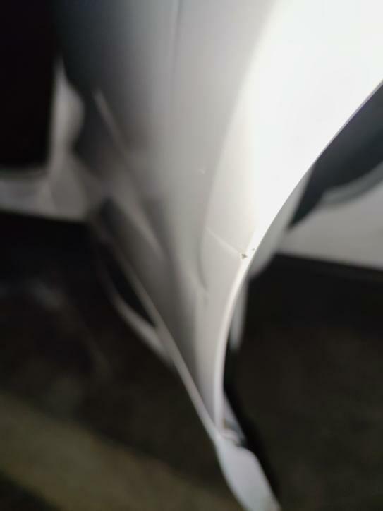 沃尔沃xc60 提车才一个星期，左后门板刮了，要怎么处理呢？