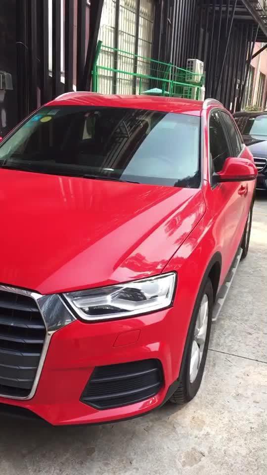 红色的奥迪q3，给老婆买车的首选！