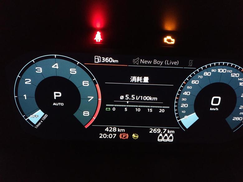 奥迪q3 新车总共400公里目前。今天高速一百多公里加20公里国道，油耗很不错：5.5但郊区中等拥堵路段能开到10个油，比预想的要高。