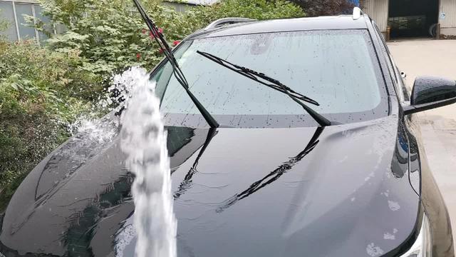 探界者 涂了半个月都没下雨，今天洗车试试看来效果不错！
